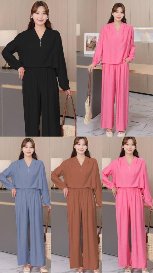 Summer Casual V-Neckline